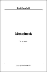 Monadnock Orchestra sheet music cover